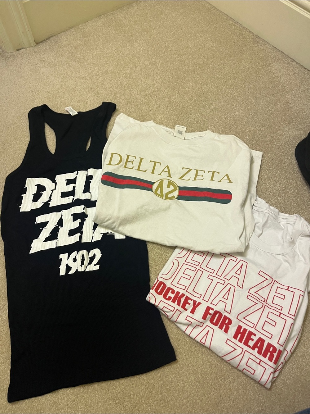 Bundle of Delta Zeta shirts